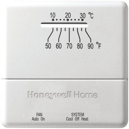 Honeywell Home Heat or Cool Mechanical Thermostat CT31A1003/E1
